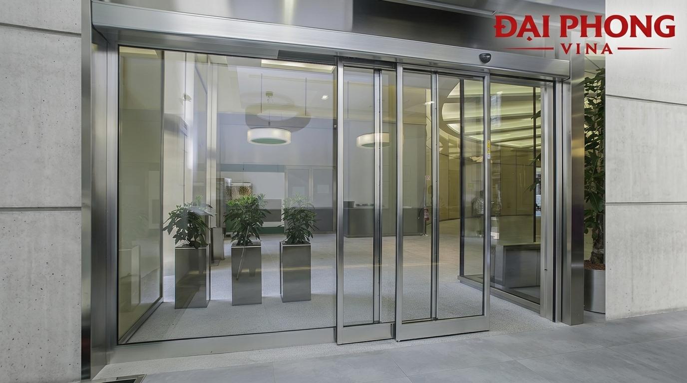 Cửa kính tự động Hàn Quốc