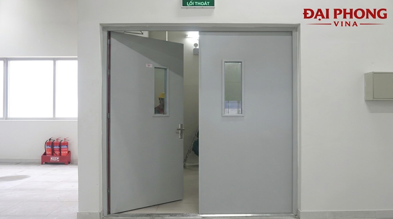 Cửa thép chống cháy EI 60, EI 90