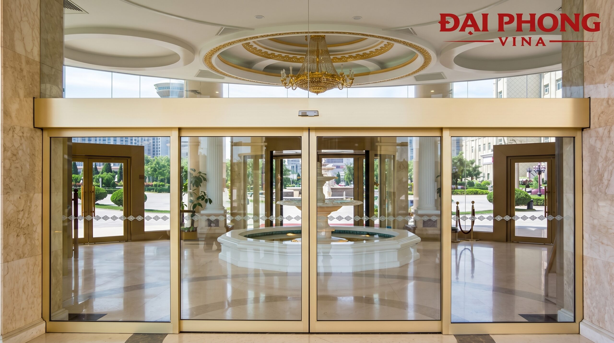 thi công và lắp đặt cửa kính tự động Hàn Quốc KCN Bắc Thường Tín