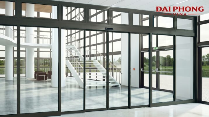 thi công và lắp đặt cửa kính tự động Hàn Quốc KCN Hỗ trợ Nam Hà Nội (Hanssip)