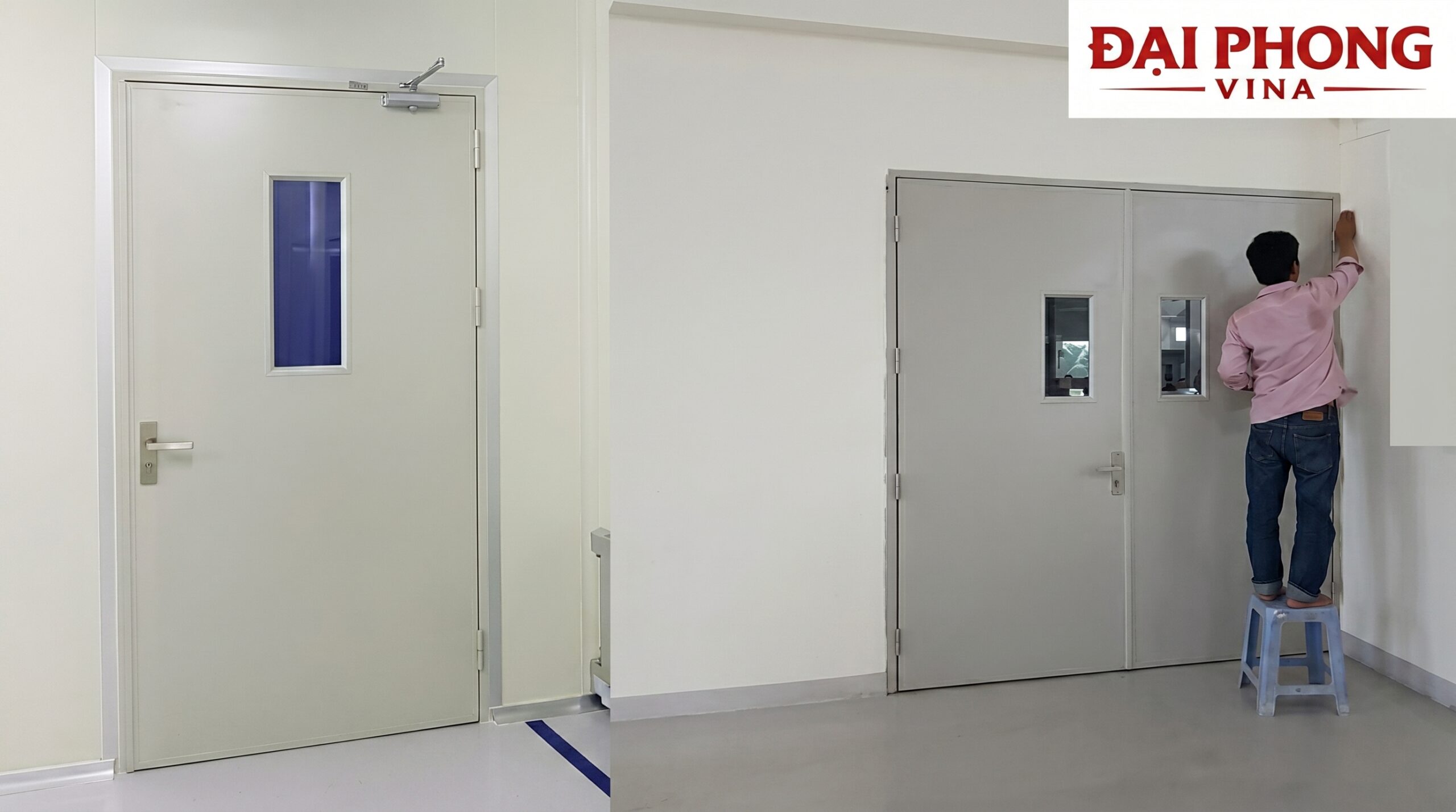 thi công và lắp đặt cửa thép chống cháy EI 60, EI 90 KCN Hỗ trợ Nam Hà Nội giai đoạn II
