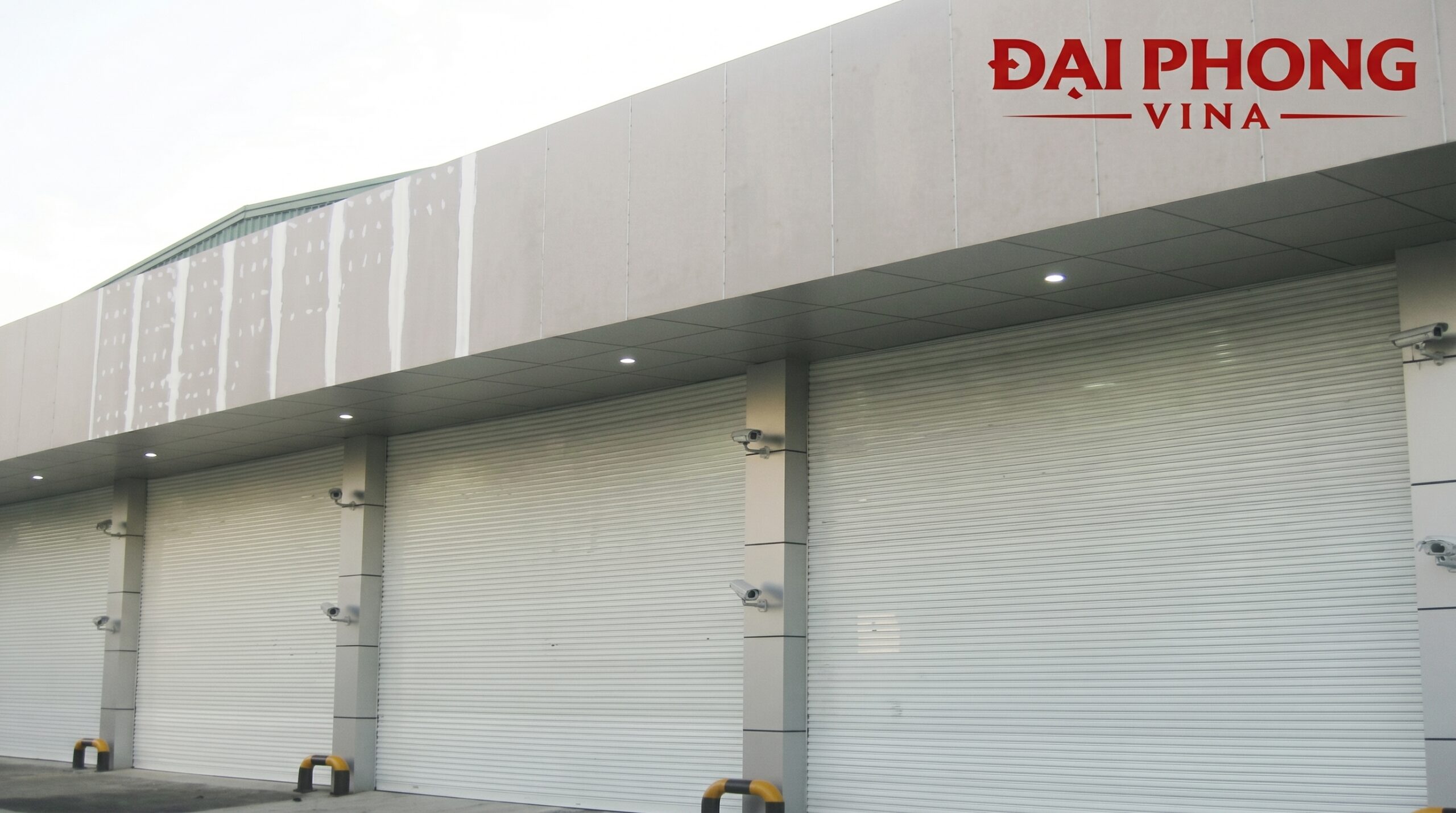 thi công và lắp đặt cửa cuốn công nghiệp KCN Hỗ trợ Nam Hà Nội giai đoạn II