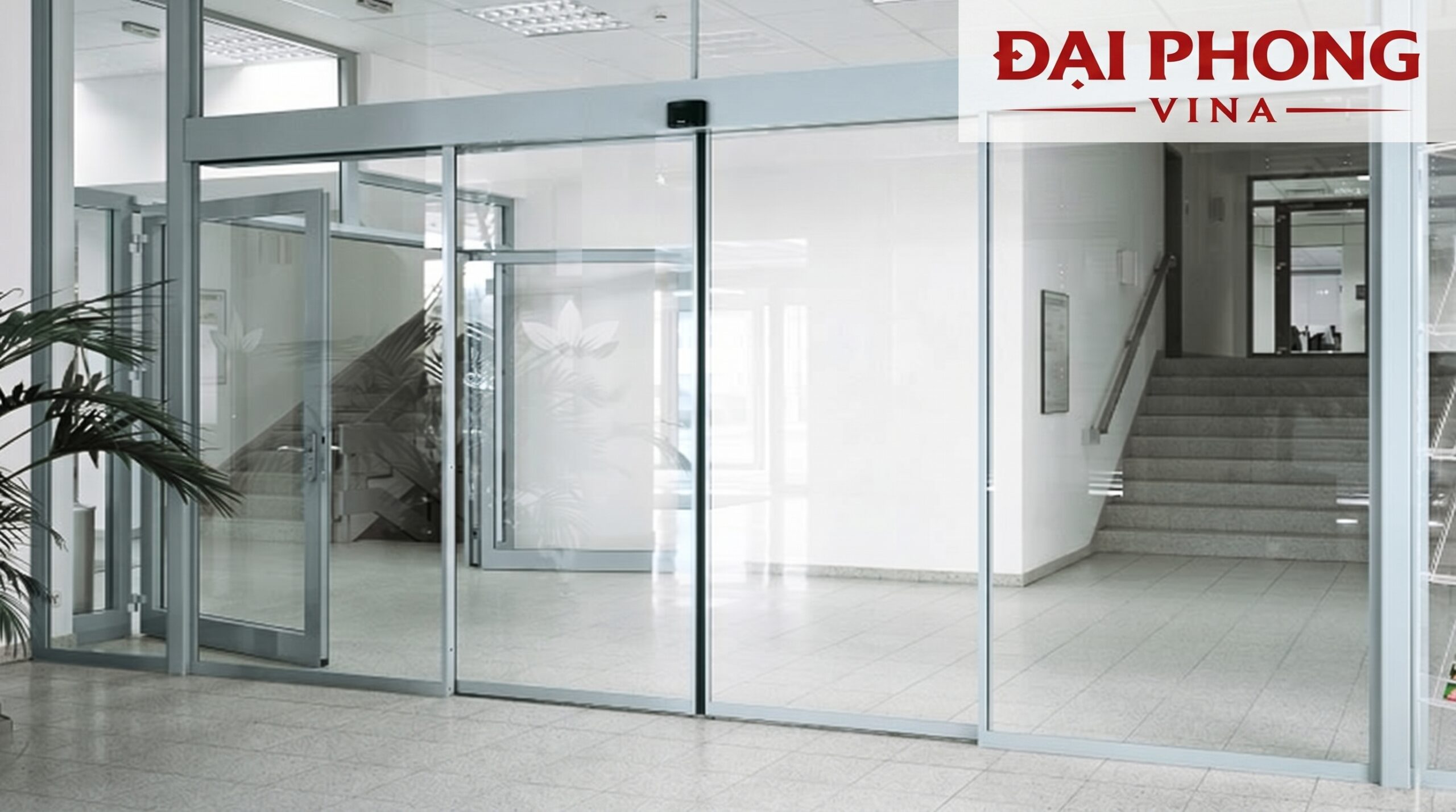 thi công và lắp đặt cửa kính tự động Hàn Quốc KCN Bắc Phú Xuyên