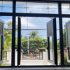 cửa sổ mở quay 4 cánh