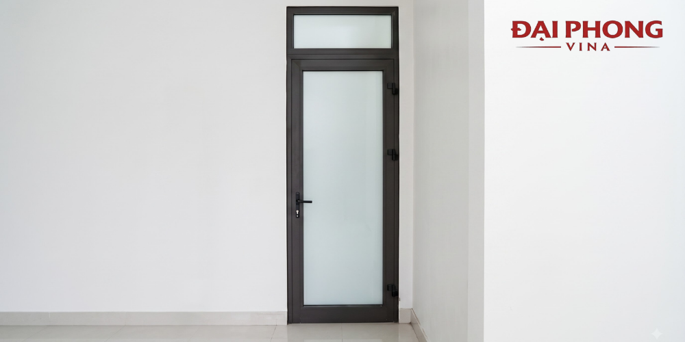 Cửa đi mờ quay 1 cánh