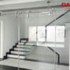 Cửa kính lùa treo ray phi 25